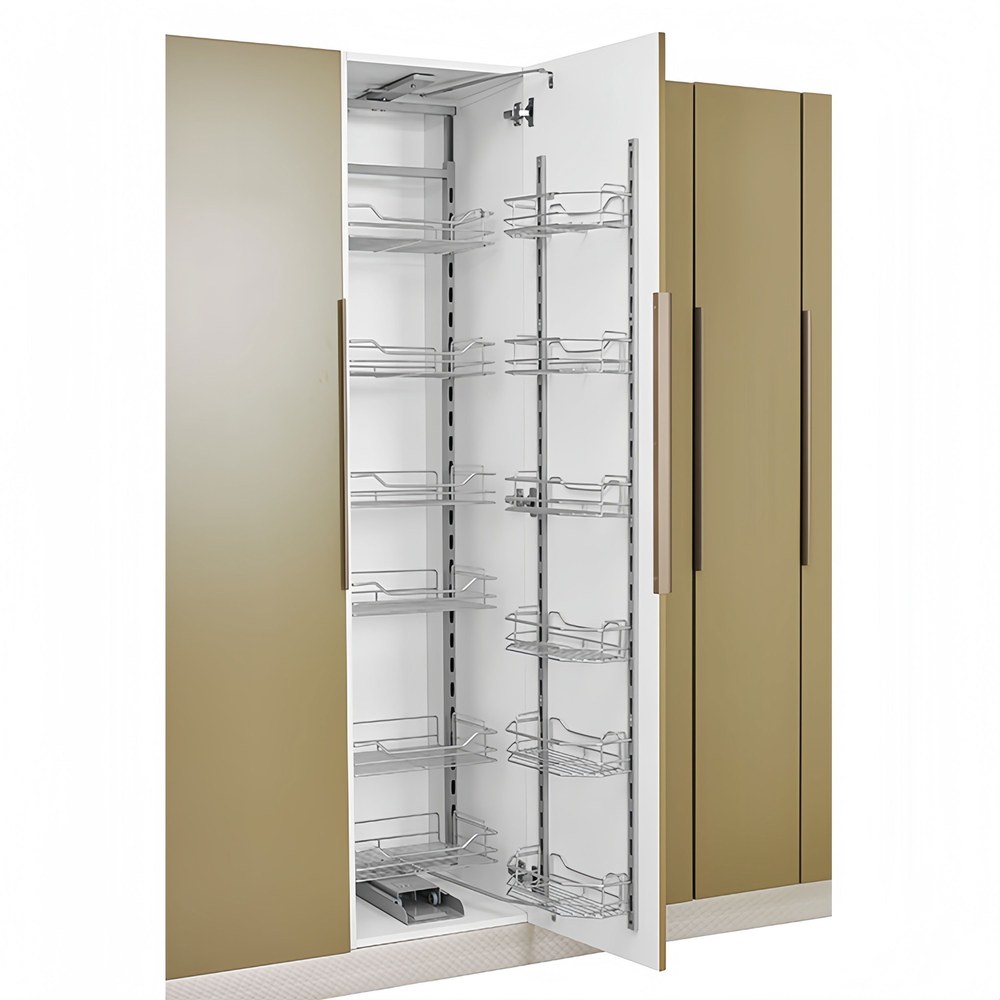 Wire Basket Pantry Unit