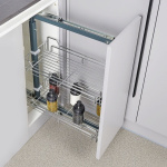 2 Layers Wire Basket Tall Unit